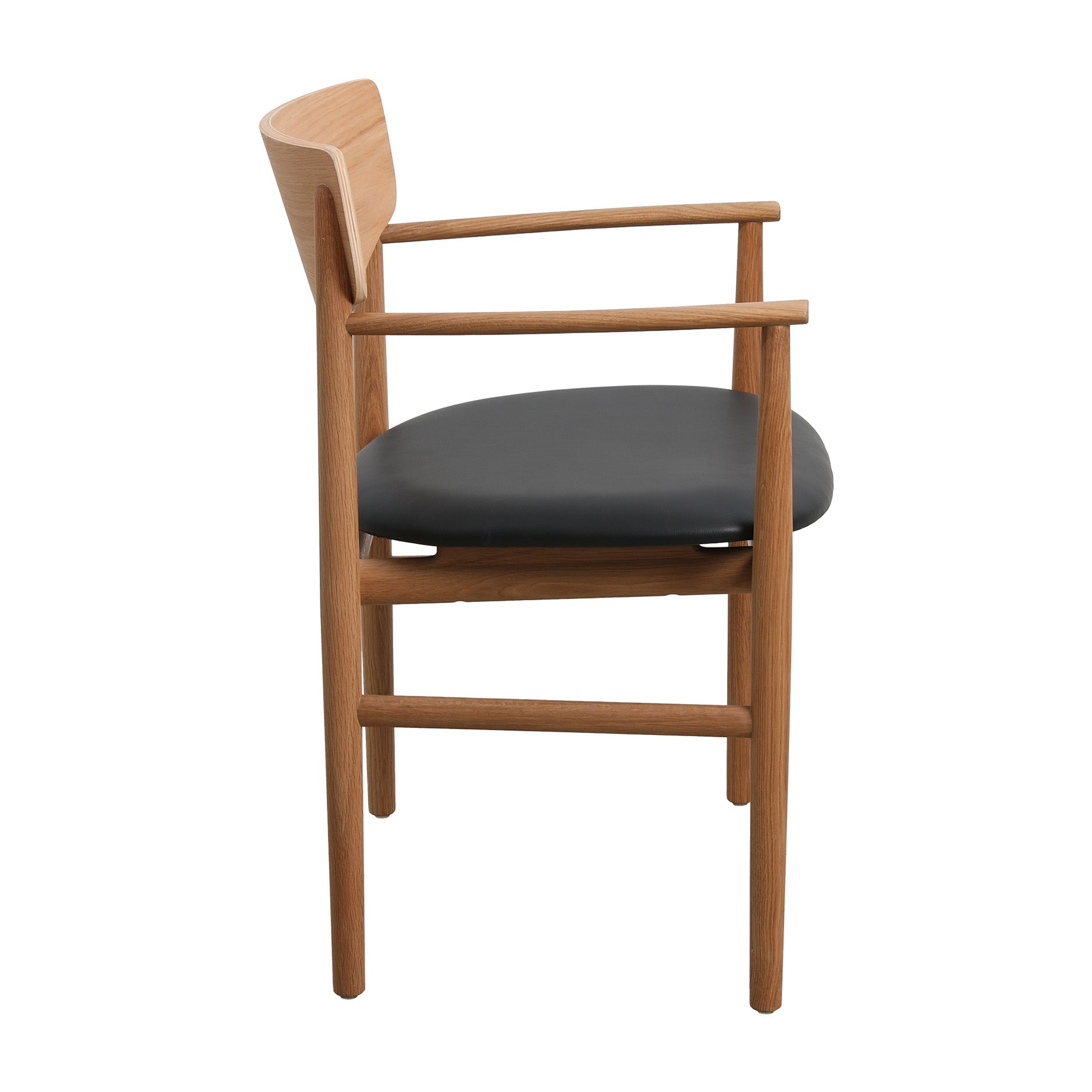 Celeste Esszimmerstuhl mit Armlehnen - Leder